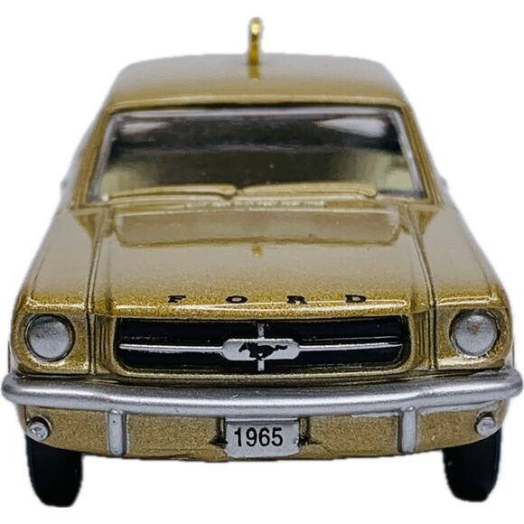 Hallmark 1965 FORD MUSTANG 50th Anniversary Keepsake Ornament 2014 - Picture 3 of 12